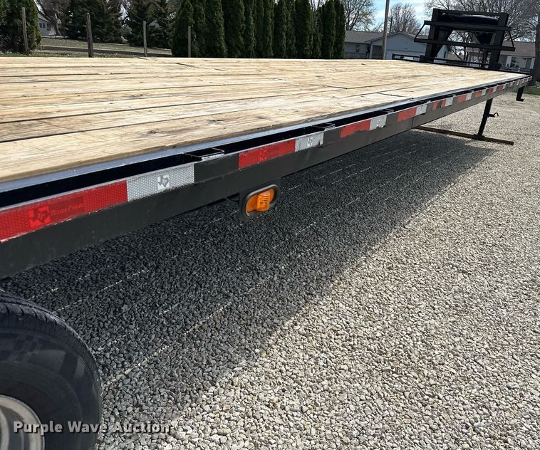 image for item DF8474 2024 Texas Pride FT840524KGN equipment trailer