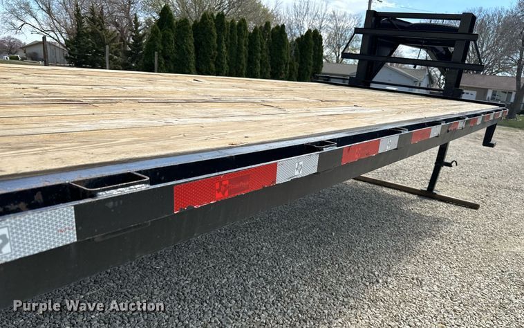 image for item DF8474 2024 Texas Pride FT840524KGN equipment trailer