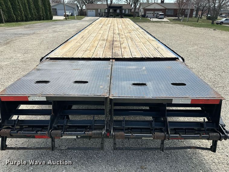 image for item DF8474 2024 Texas Pride FT840524KGN equipment trailer