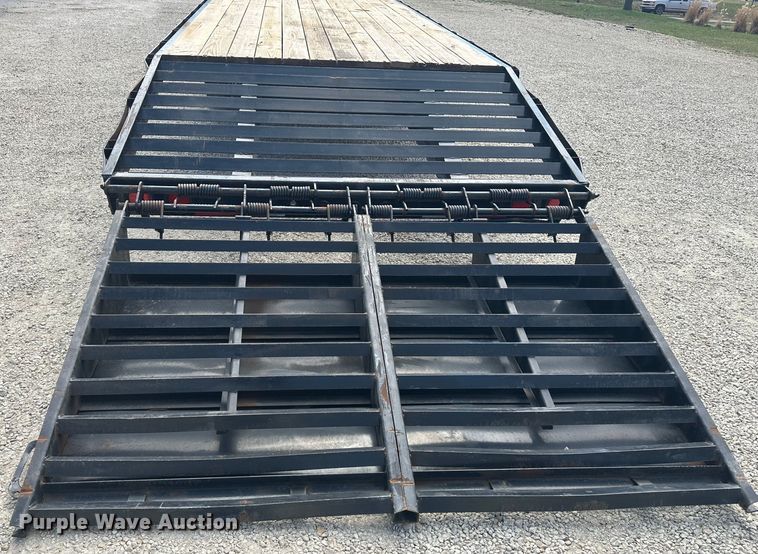 image for item DF8474 2024 Texas Pride FT840524KGN equipment trailer