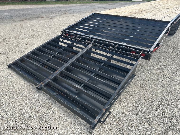 image for item DF8474 2024 Texas Pride FT840524KGN equipment trailer