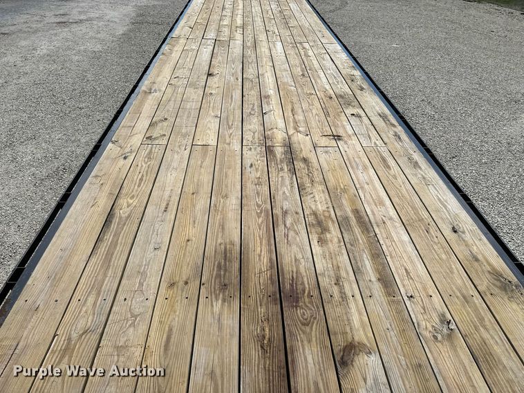 image for item DF8474 2024 Texas Pride FT840524KGN equipment trailer