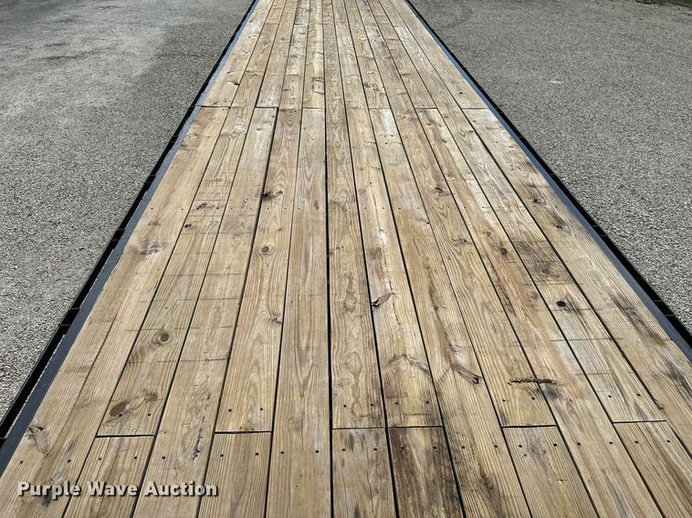 image for item DF8474 2024 Texas Pride FT840524KGN equipment trailer