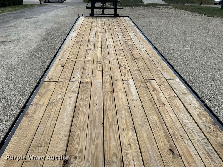 image for item DF8474 2024 Texas Pride FT840524KGN equipment trailer