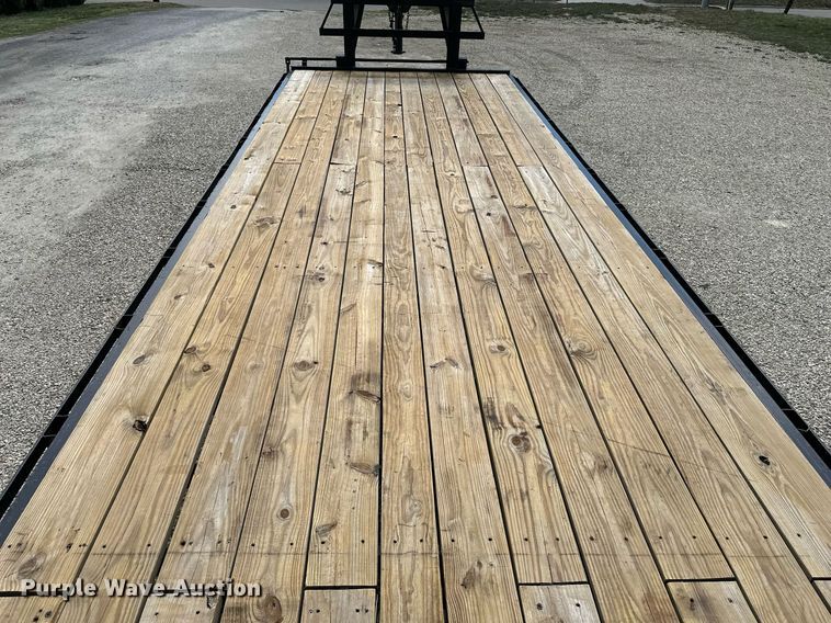 image for item DF8474 2024 Texas Pride FT840524KGN equipment trailer