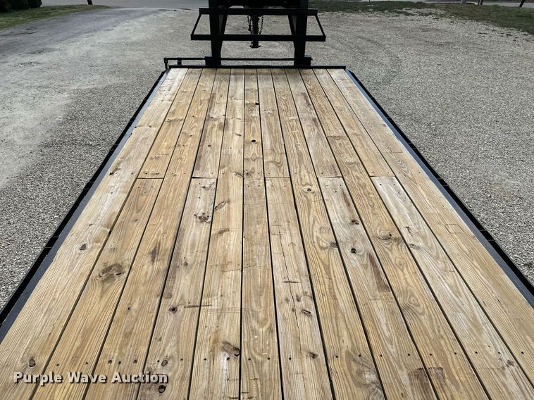 image for item DF8474 2024 Texas Pride FT840524KGN equipment trailer