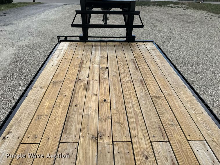 image for item DF8474 2024 Texas Pride FT840524KGN equipment trailer