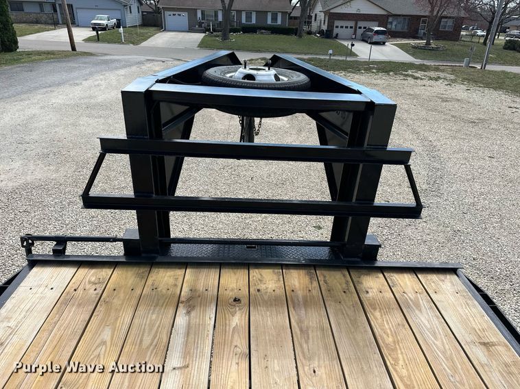 image for item DF8474 2024 Texas Pride FT840524KGN equipment trailer