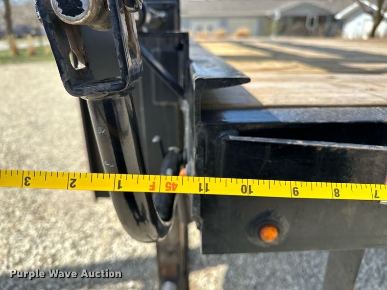 image for item DF8474 2024 Texas Pride FT840524KGN equipment trailer