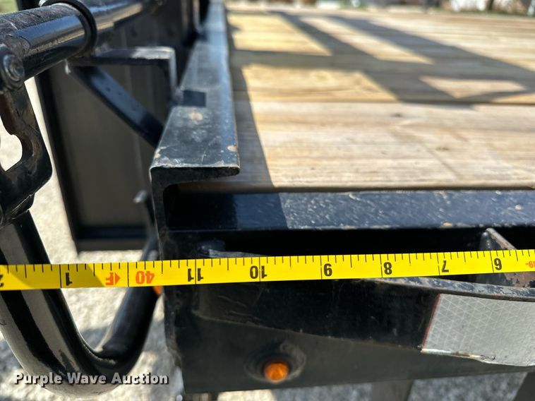 image for item DF8474 2024 Texas Pride FT840524KGN equipment trailer