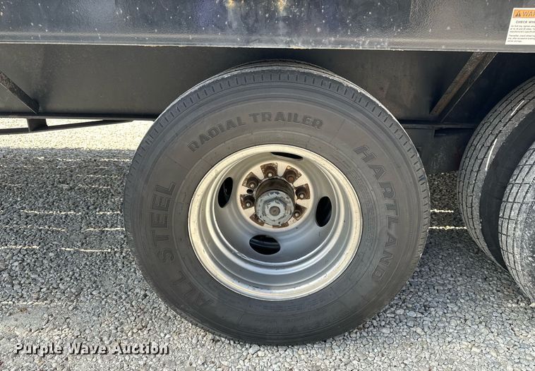 image for item DF8474 2024 Texas Pride FT840524KGN equipment trailer