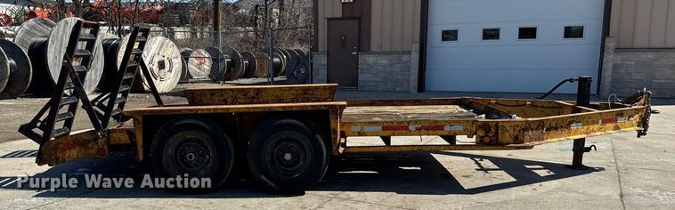 image for item DH9880 1996 Belshe T1 equipment trailer