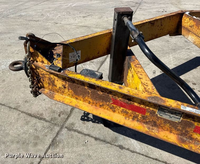 image for item DH9880 1996 Belshe T1 equipment trailer