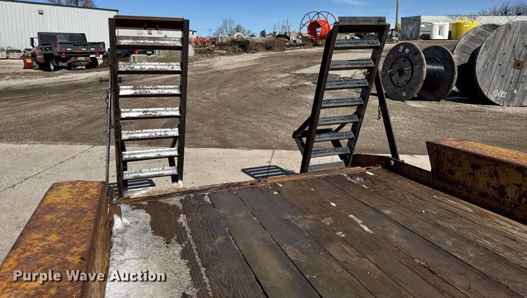 image for item DH9880 1996 Belshe T1 equipment trailer