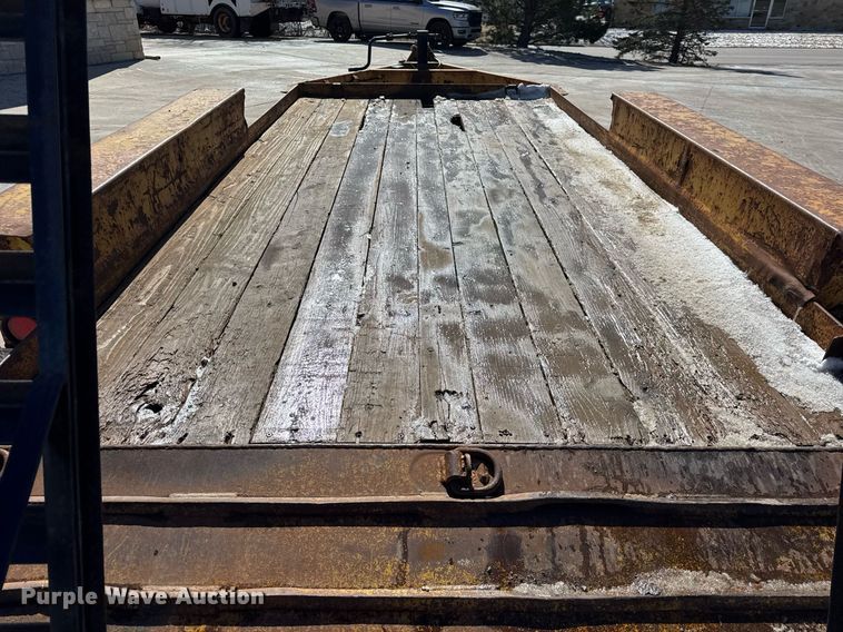 image for item DH9880 1996 Belshe T1 equipment trailer