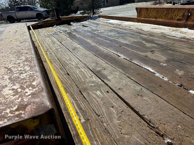 image for item DH9880 1996 Belshe T1 equipment trailer