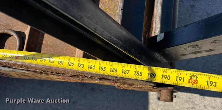 image for item DH9880 1996 Belshe T1 equipment trailer