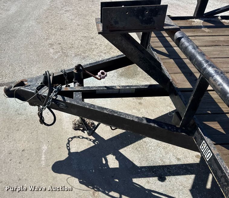 image for item DH9882 2016 Doolittle utility trailer