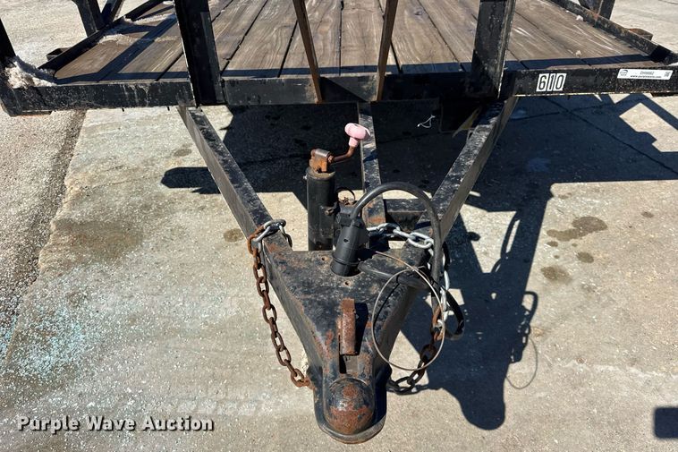 image for item DH9882 2016 Doolittle utility trailer