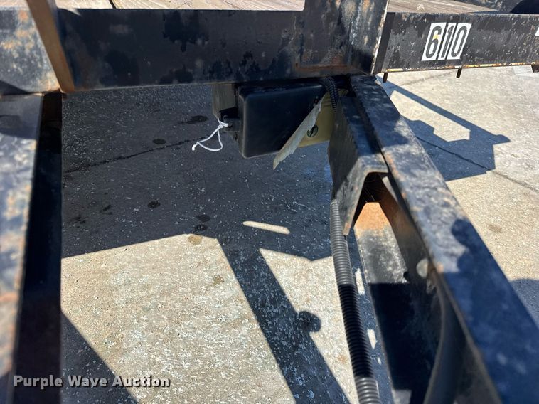 image for item DH9882 2016 Doolittle utility trailer