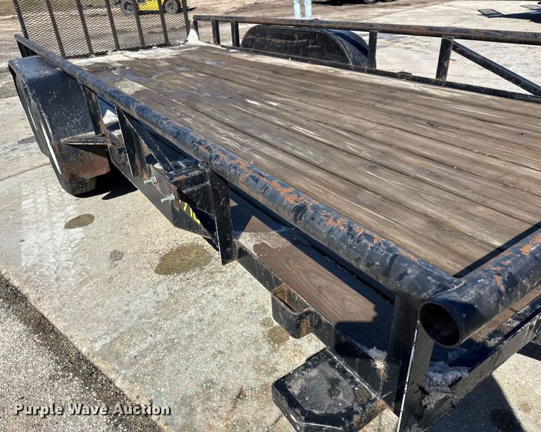 image for item DH9882 2016 Doolittle utility trailer