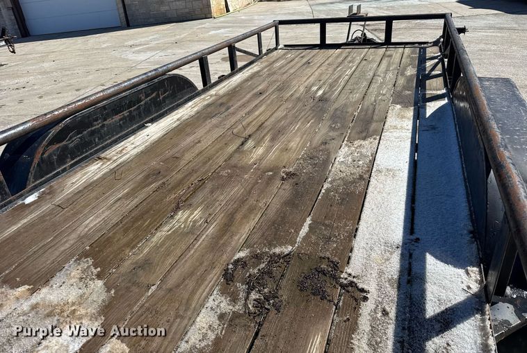 image for item DH9882 2016 Doolittle utility trailer