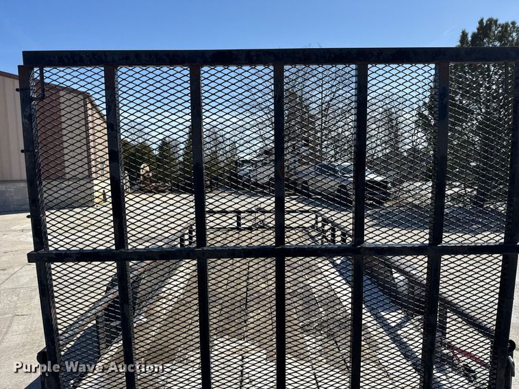 image for item DH9882 2016 Doolittle utility trailer