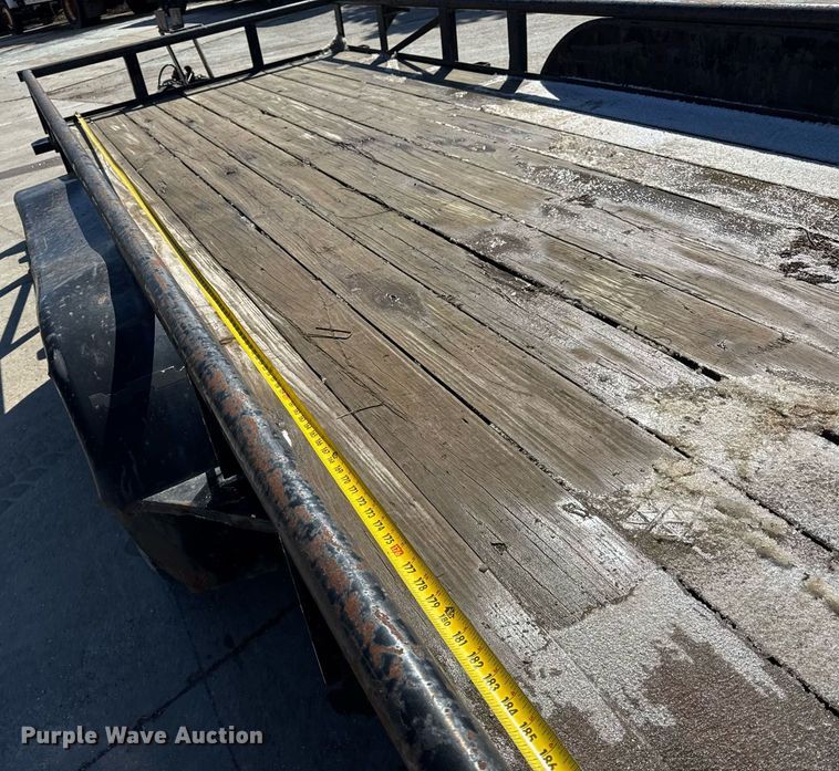 image for item DH9882 2016 Doolittle utility trailer