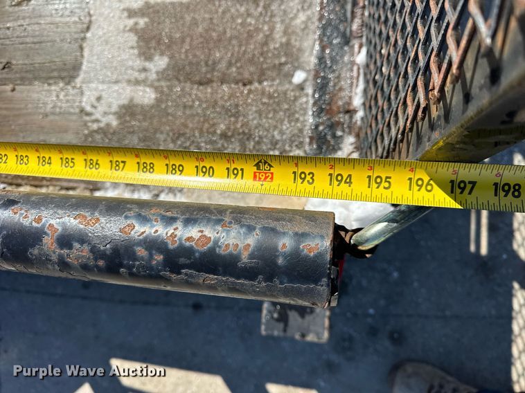 image for item DH9882 2016 Doolittle utility trailer