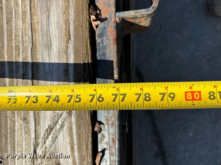 image for item DH9882 2016 Doolittle utility trailer