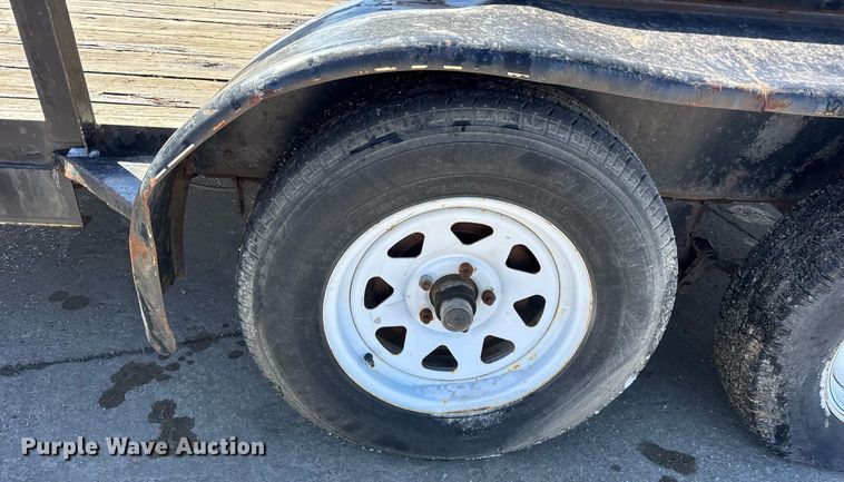 image for item DH9882 2016 Doolittle utility trailer