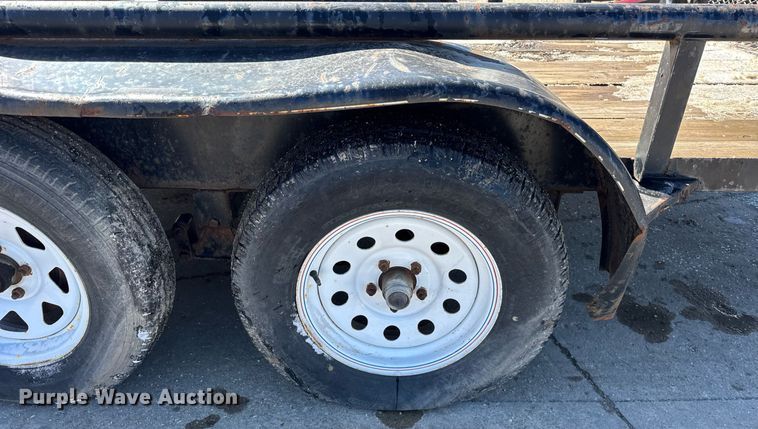 image for item DH9882 2016 Doolittle utility trailer