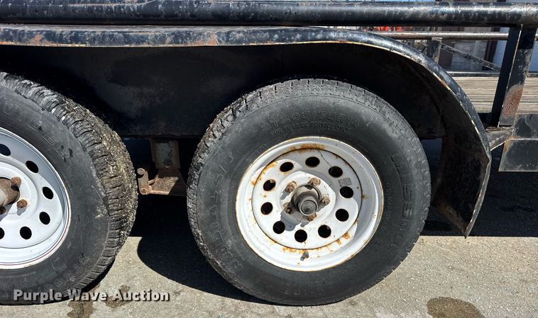 image for item DH9882 2016 Doolittle utility trailer