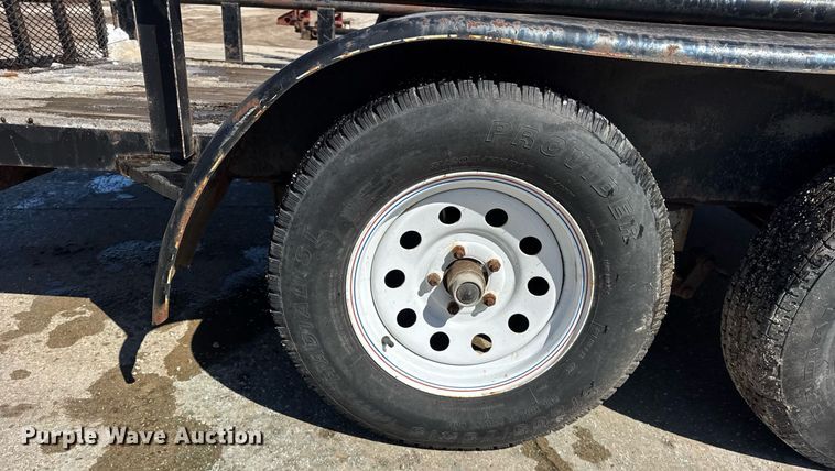 image for item DH9882 2016 Doolittle utility trailer