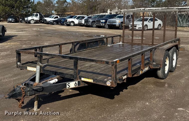 image for item DH9887 2017 Sure Trac utility trailer