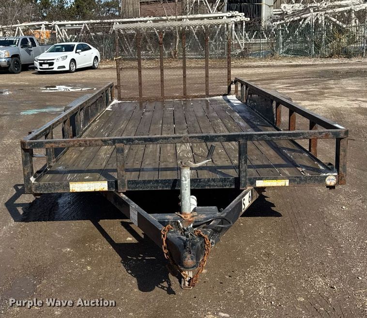 image for item DH9887 2017 Sure Trac utility trailer