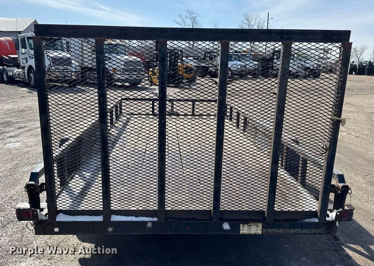 image for item DH9887 2017 Sure Trac utility trailer