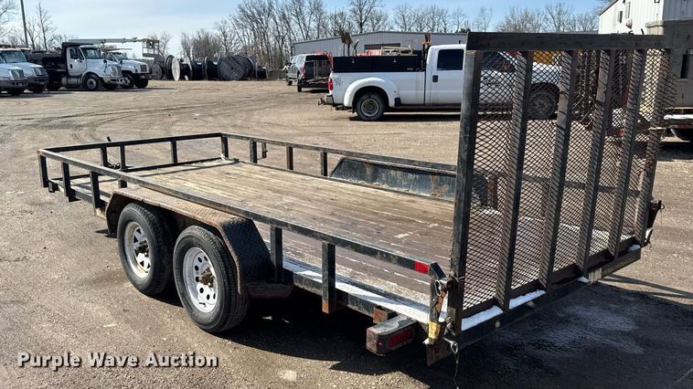 image for item DH9887 2017 Sure Trac utility trailer