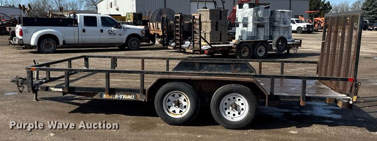image for item DH9887 2017 Sure Trac utility trailer