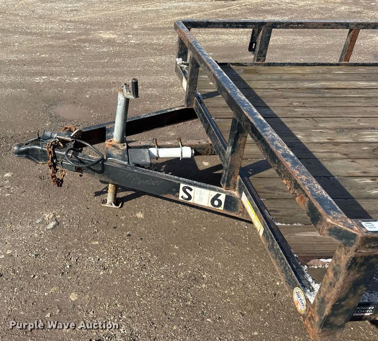 image for item DH9887 2017 Sure Trac utility trailer