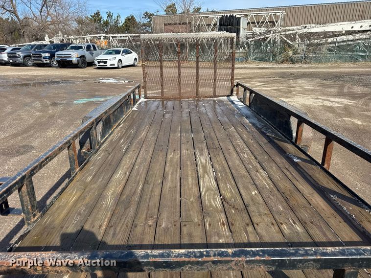 image for item DH9887 2017 Sure Trac utility trailer