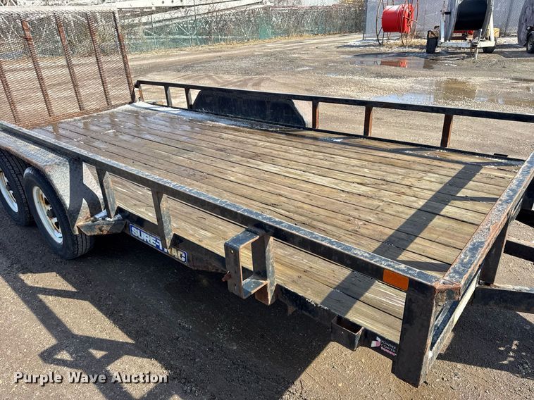 image for item DH9887 2017 Sure Trac utility trailer