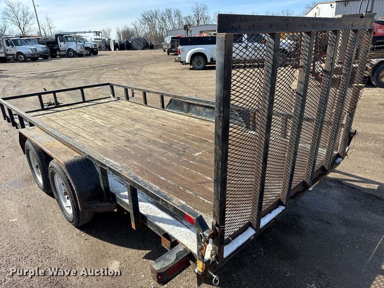 image for item DH9887 2017 Sure Trac utility trailer
