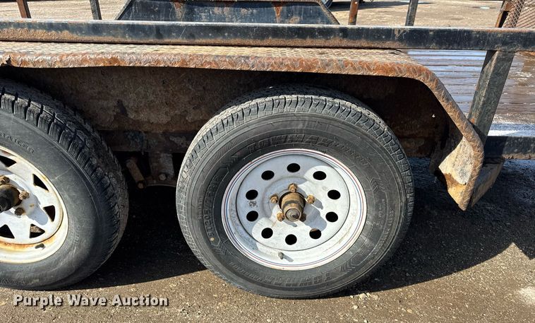 image for item DH9887 2017 Sure Trac utility trailer