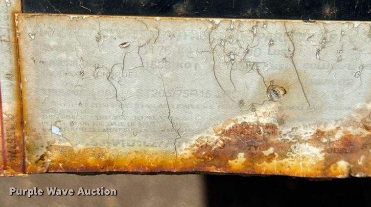 image for item DH9887 2017 Sure Trac utility trailer