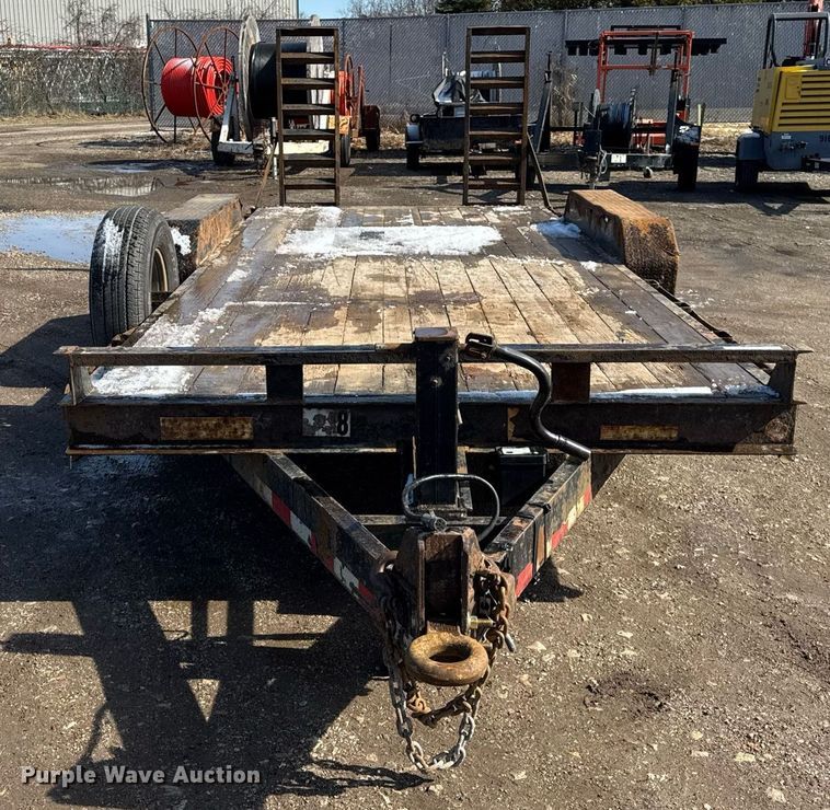 image for item DH9889 2017 Novae Corp Sure Trac equipment trailer