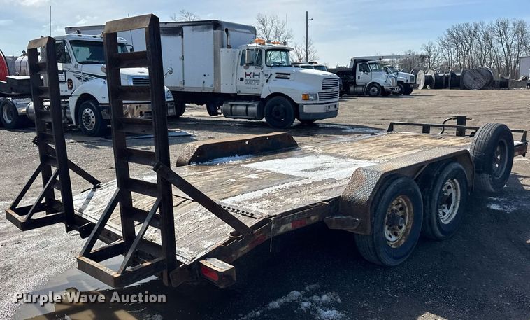 image for item DH9889 2017 Novae Corp Sure Trac equipment trailer