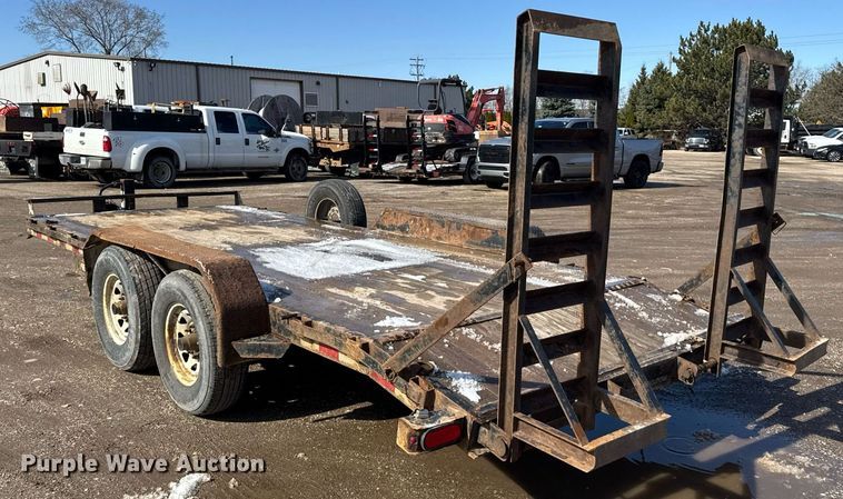 image for item DH9889 2017 Novae Corp Sure Trac equipment trailer