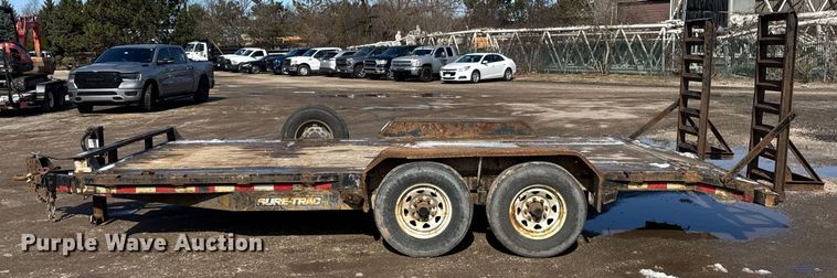 image for item DH9889 2017 Novae Corp Sure Trac equipment trailer