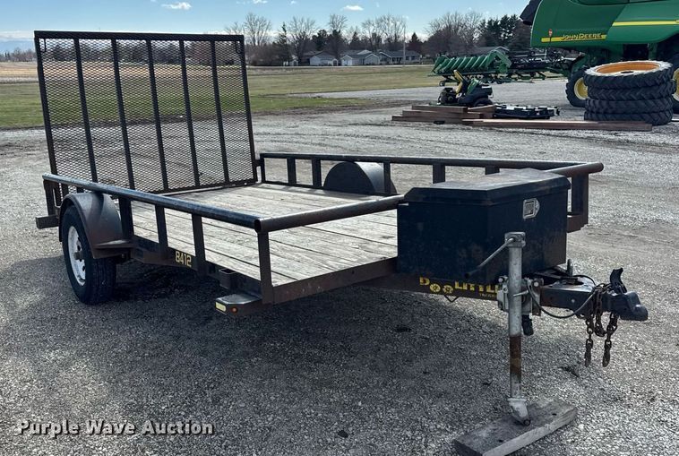 image for item DH9892 2016 Doolittle 8412 utility trailer